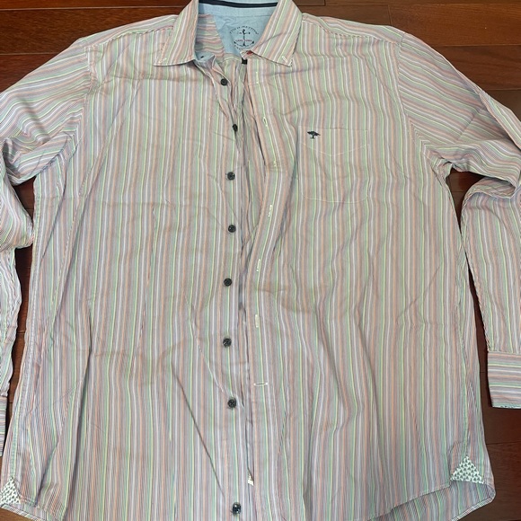 Fynch Hatton Yachting button down long sleeve men’s xl - Picture 3 of 8